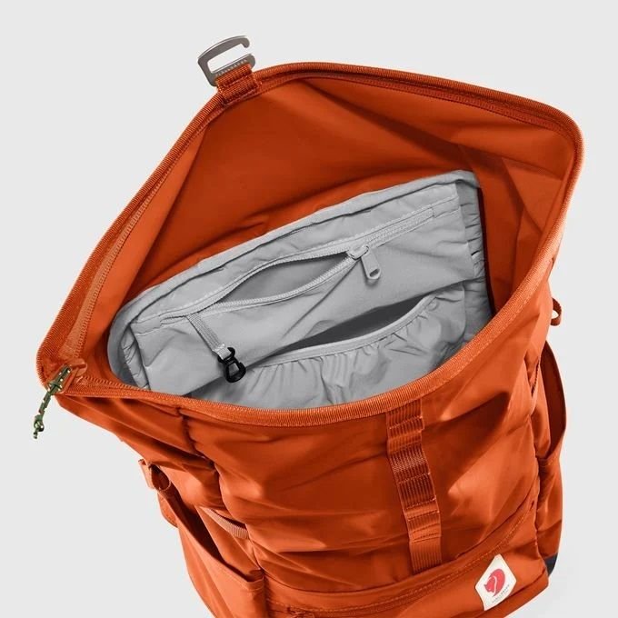 Mochila Fjallraven comprar mochila  high coast foldsack rowan red naranja 5 resistente y funcional para uso diario
