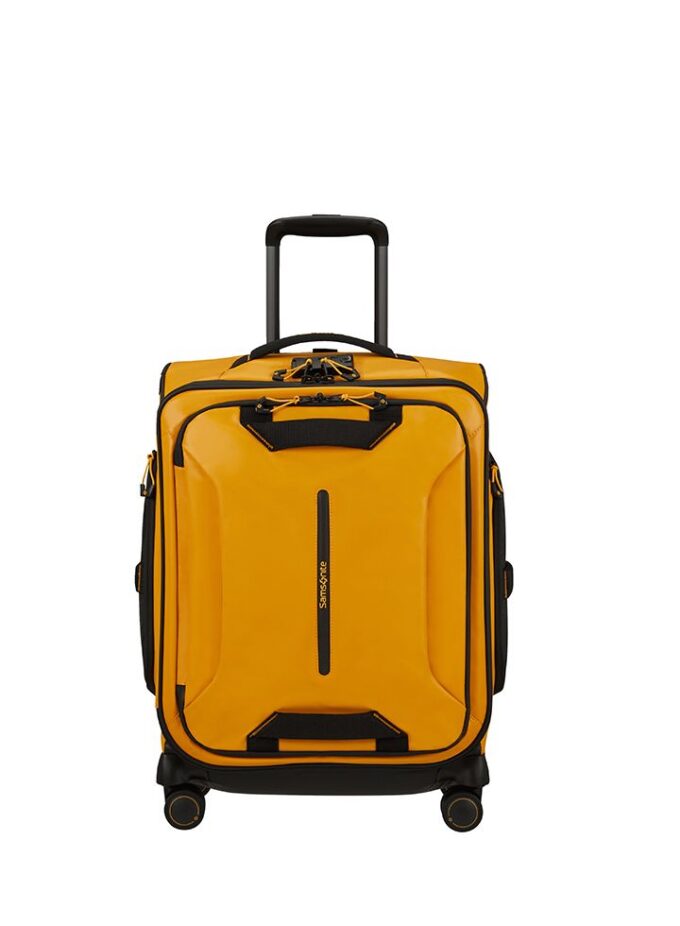 maleta cabina ecodiver samsonite amarillo