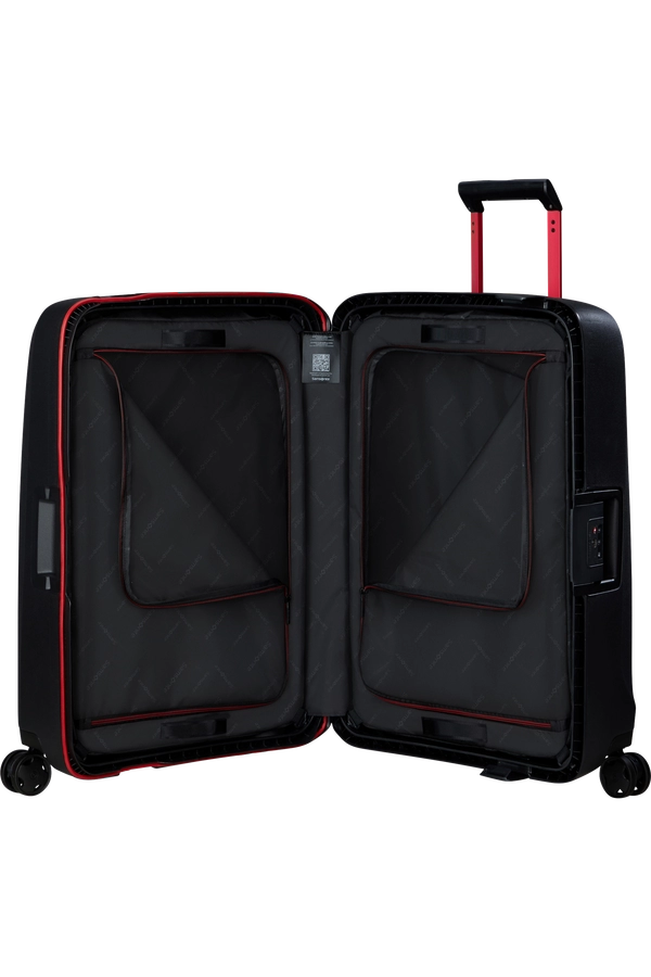 samsonite maleta mediana essens 146911-1186 charcoal red 1