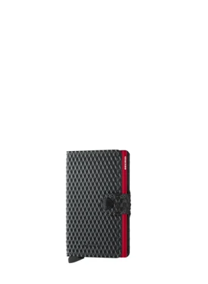 Tarjetero de piel Miniwallet Cubic de Secrid