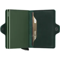 Tarjetero metálico Secrid tarjetero__t_wallet_barcelona_green_2 con diseño compacto