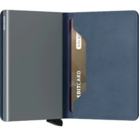 Tarjetero metálico Secrid tarjetero__slimwallet_barcelona_dark_ice_blue1 con diseño compacto