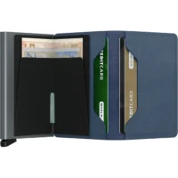 Tarjetero metálico Secrid tarjetero__slimwallet_barcelona_dark_ice_blue3 con diseño compacto