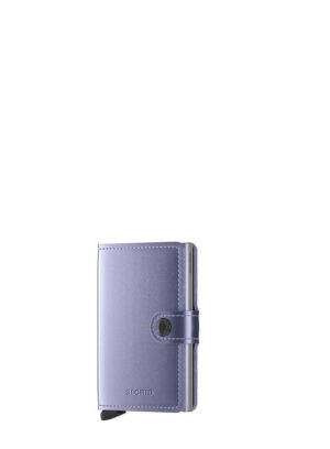 Tarjetero de piel Miniwallet Metal de Secrid