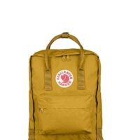 Mochila Fjallraven mochila--kanken-ocre-barcelona resistente y funcional para uso diario