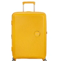 Soundbox American Tourister maleta mediana amarillo
