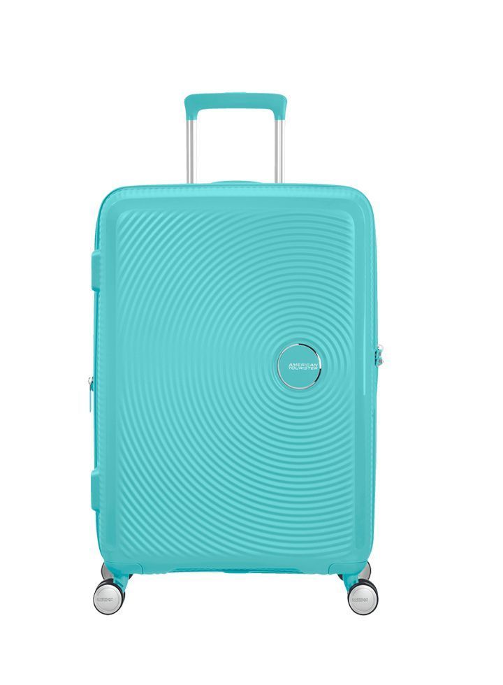 Soundbox American Tourister maleta mediana azul