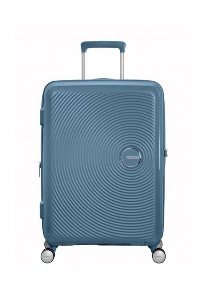 Soundbox American Tourister maleta mediana azul