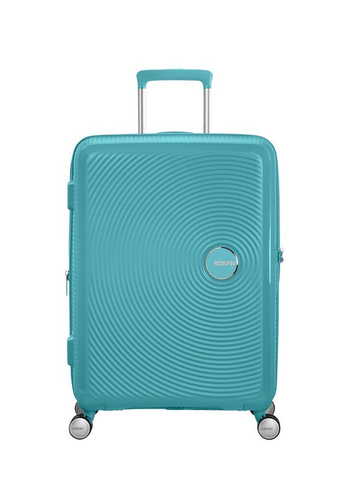 Soundbox American Tourister maleta mediana turquesa