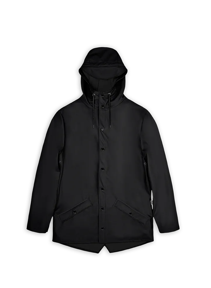 Chubasquero Rains Jacket W3 unisex color Negro