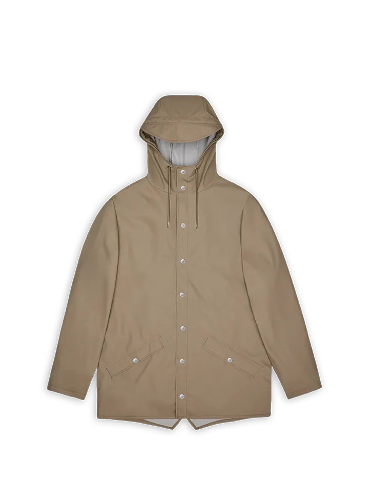 Chubasquero Rains Jacket W3 unisex color Beige