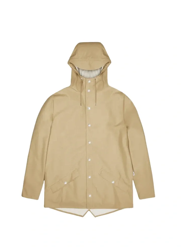 Chubasquero Rains Jacket W3 unisex color Sand