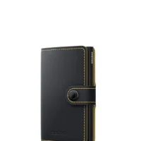 Tarjetero metálico Secrid _tarjetero_miniwallet_mate_black-ochre con diseño compacto