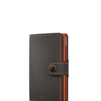 Tarjetero metálico Secrid _tarjetero_miniwallet_mate_truffleorange con diseño compacto