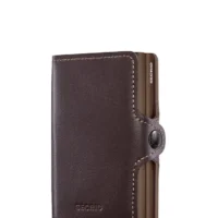 Tarjetero metálico Secrid _tarjetero_twinwallet_original_chocolate con diseño compacto