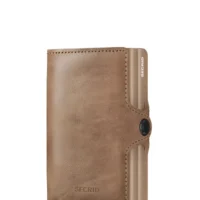Tarjetero metálico Secrid _tarjetero_twinwallet_vintage_taupe con diseño compacto