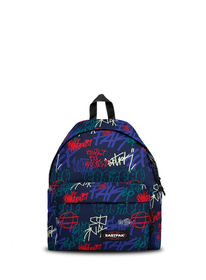 mochila_eastpak_Padded_Paks_barcelona_graffity_blue